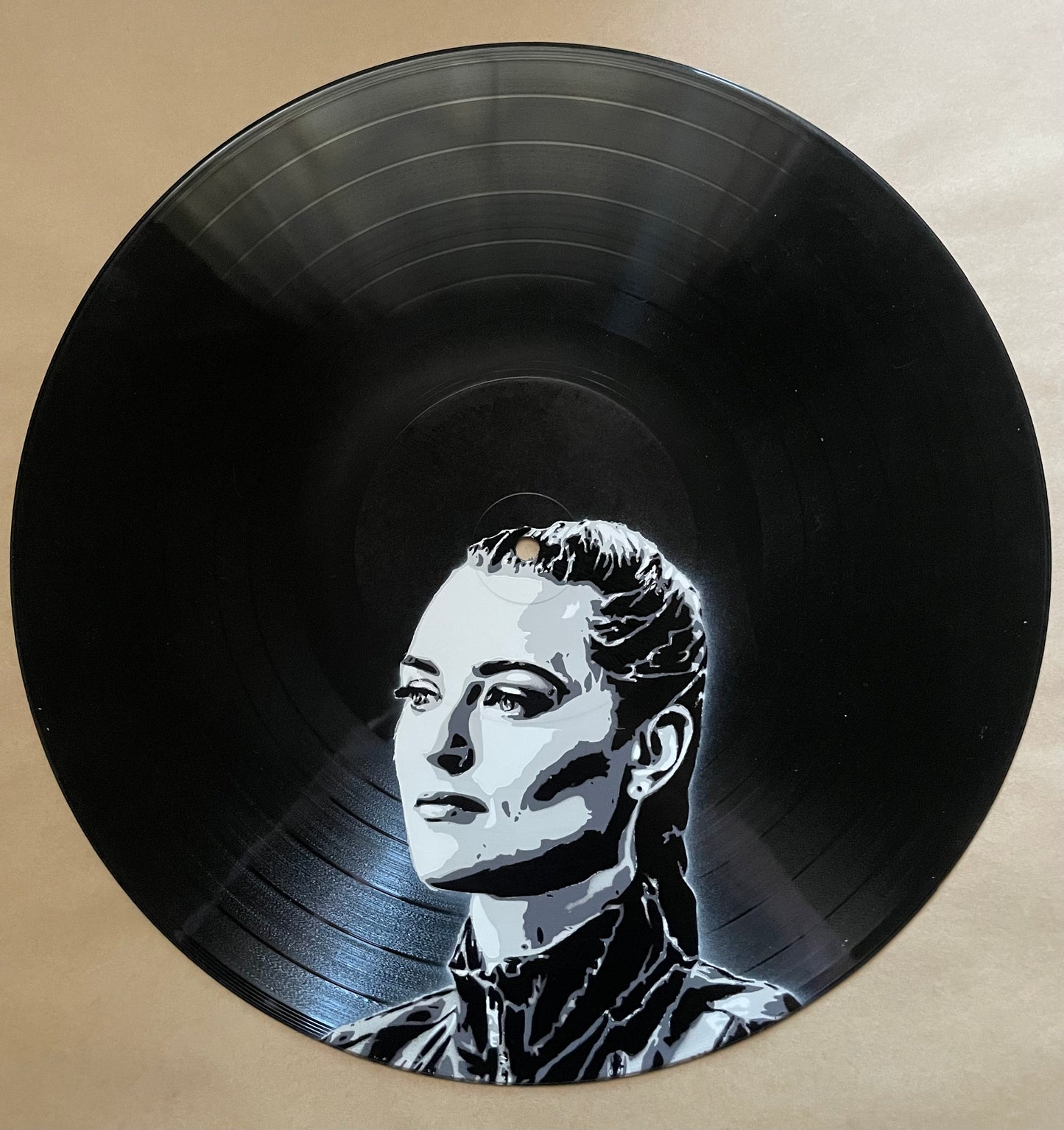 Lena Vinyl Record Art