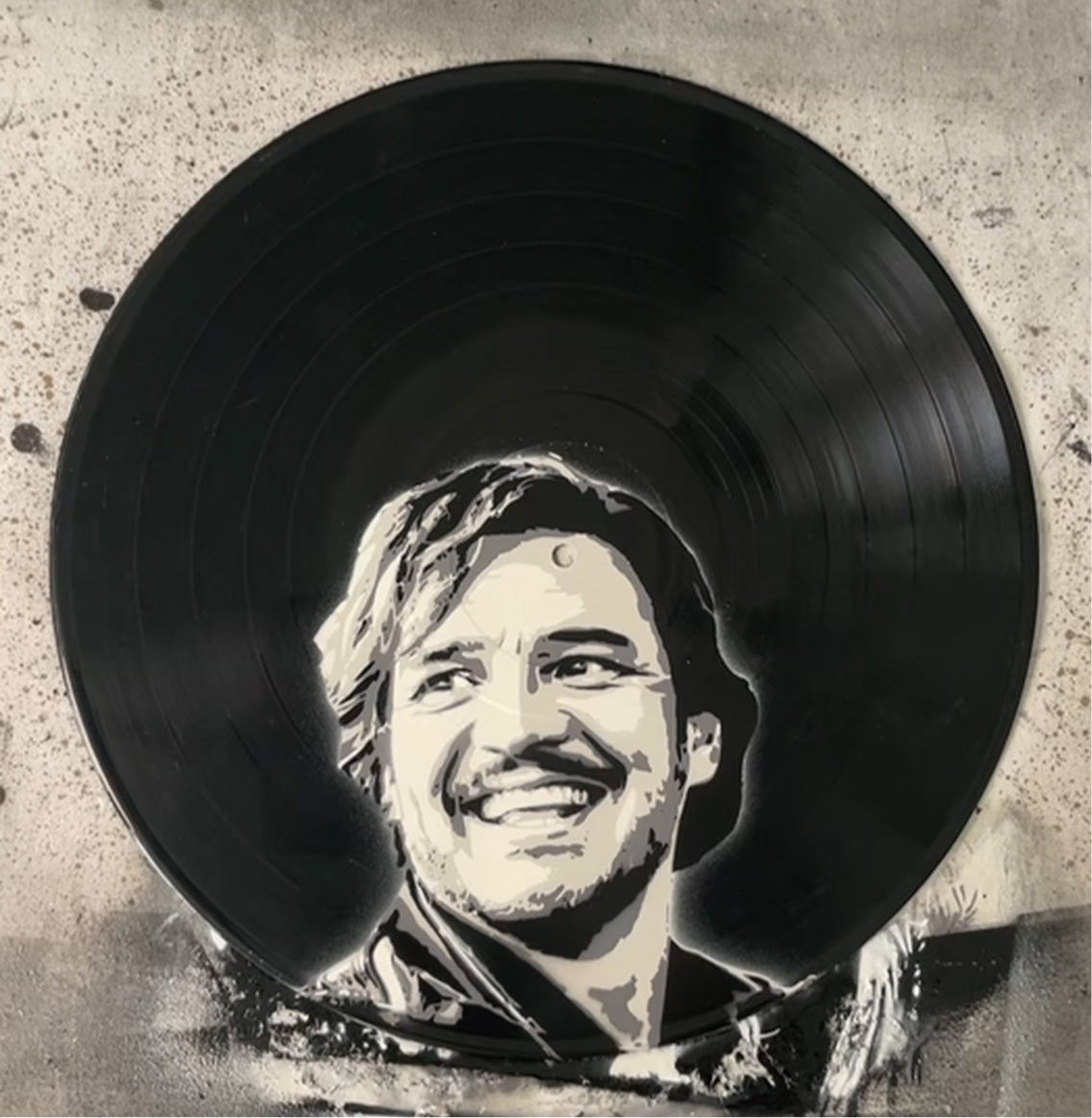 Pedro Meme Vinyl Record Art