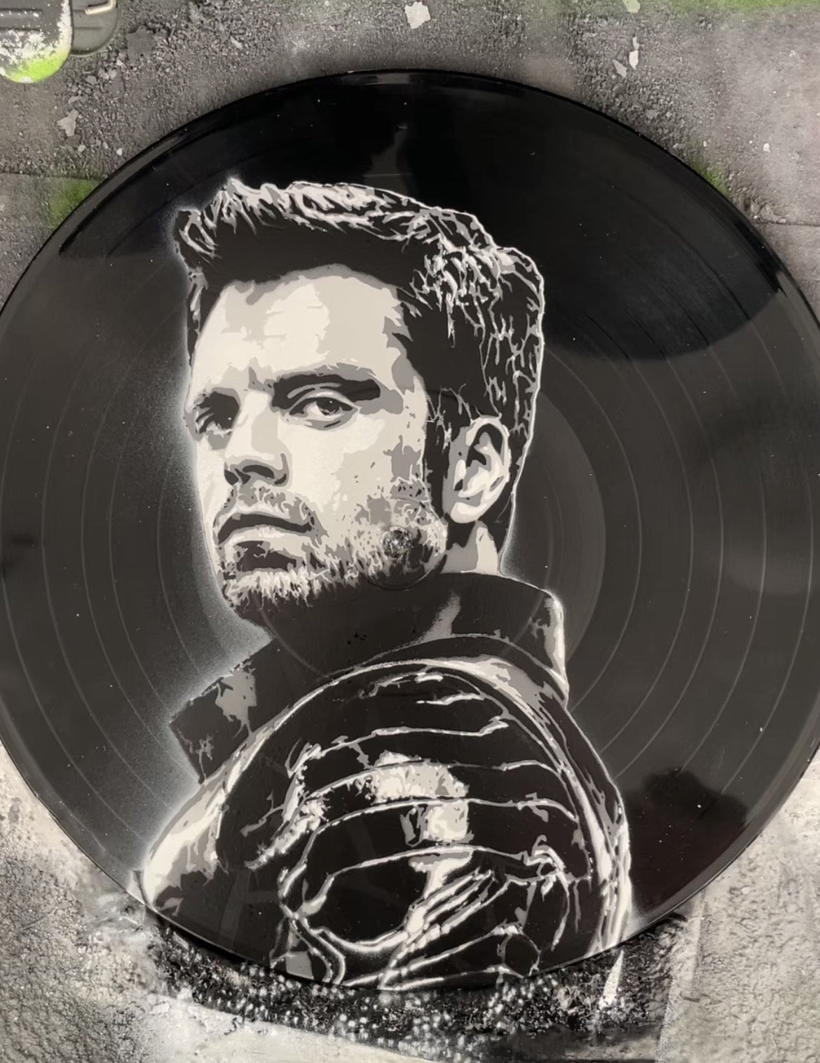 Bucky Vinyl Record Art