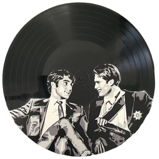 Henry and Alex Vinyl Record Art