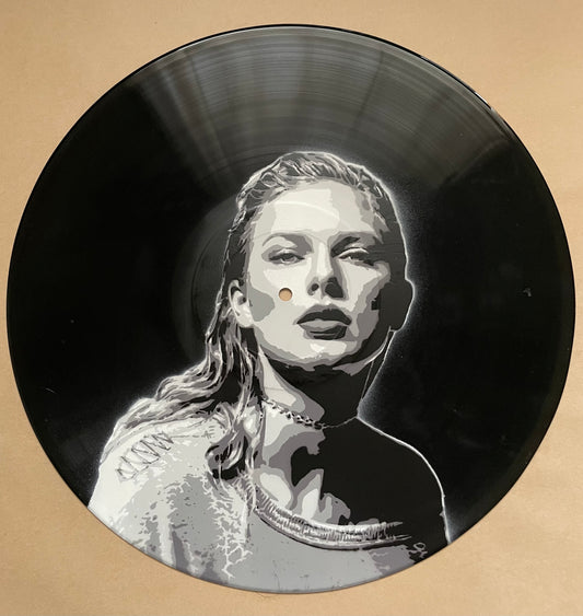 Taylor Reputation Vinyl Record Art