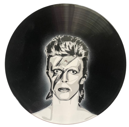 Bowie Vinyl Record Art