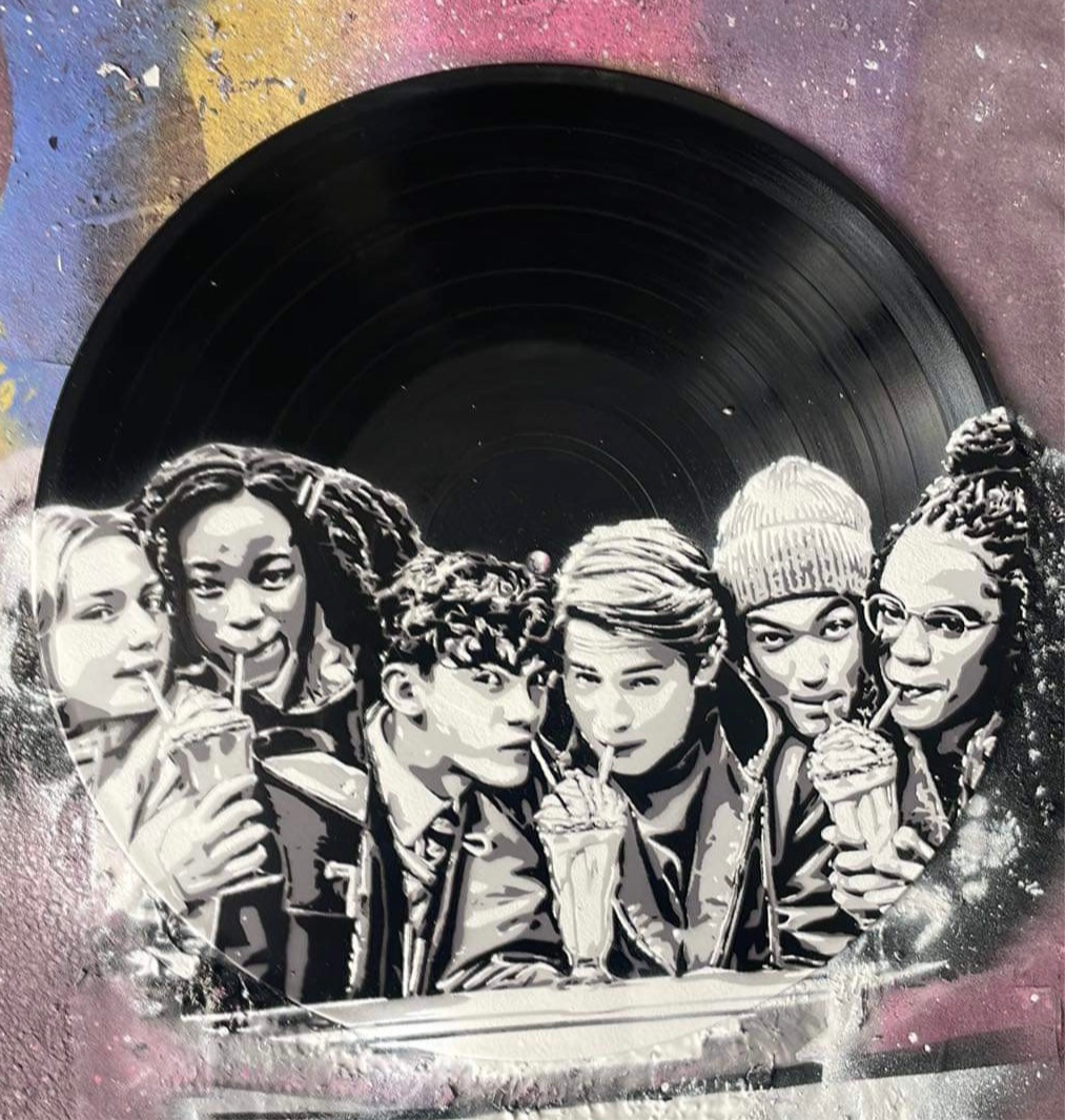 Heartstopper Vinyl Record Art