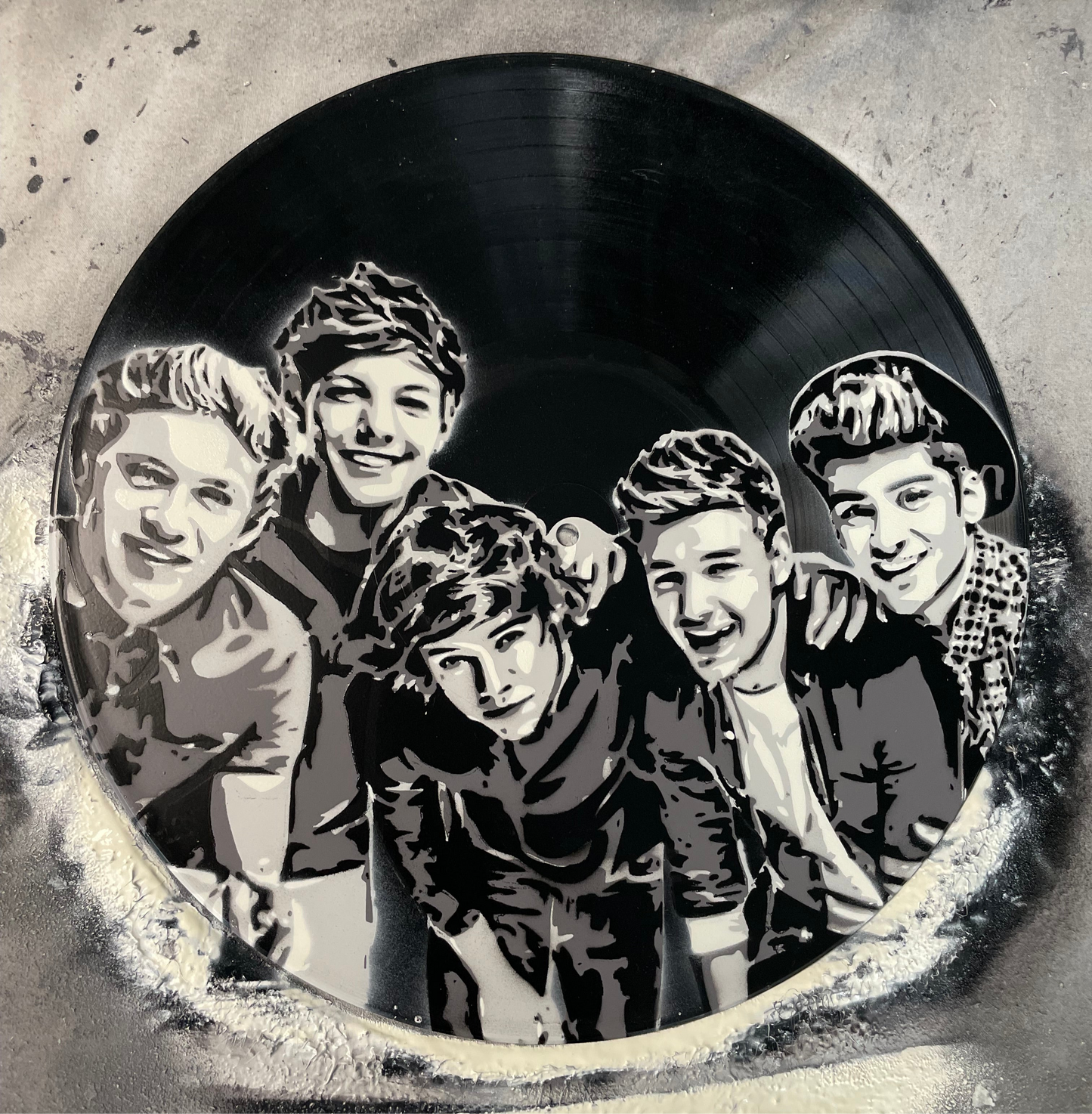 1D Vinyl Record Art