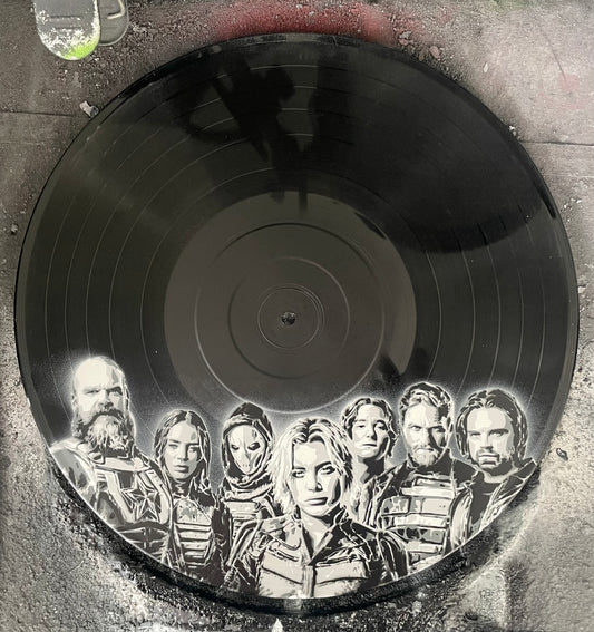 Thunderbolts Vinyl Record Art
